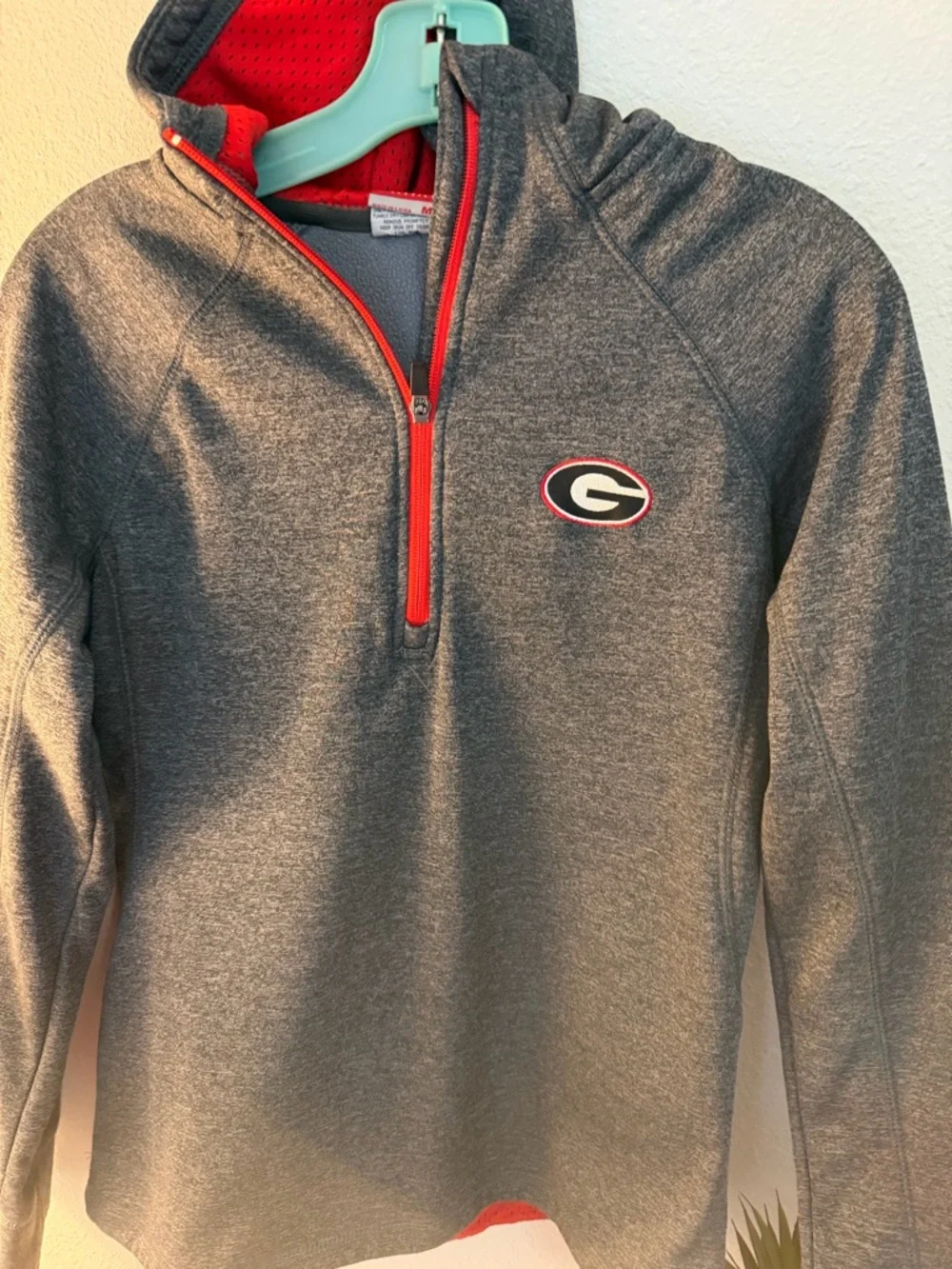 Georgia Hooded Quarter-Zip Pullover - Picture 3 of 9
